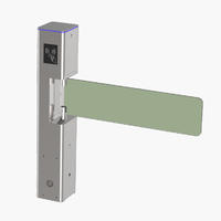 air shipping available mini size optical swing barrier gate turnstile factory