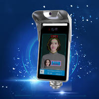 Face Recognition Contactless Infrared Body Temperature Thermometer Access Control Terminal